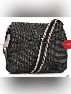 International brand Rieker Women's Shoulder Bag - Black & White $75